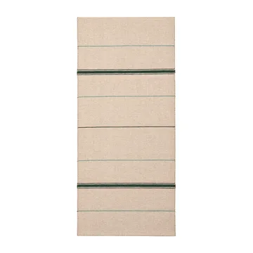 Trapeze 러그 에메랄드 (크림 화이트-그린) - 80x300 cm - Brita Sweden | 브리타스웨덴