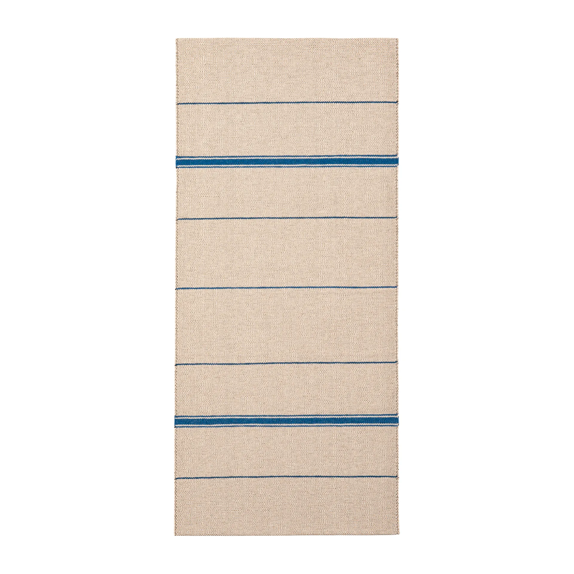 Trapeze PVC 러그 인디고 (크림 화이트-블루), 80x225 cm Brita Sweden | 브리타스웨덴
