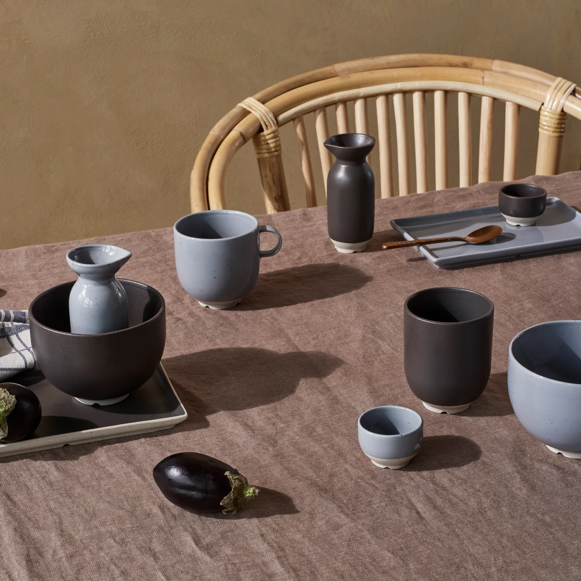 엘리 팟 10 cl, matte charcoal Broste Copenhagen | 브로스테코펜하겐