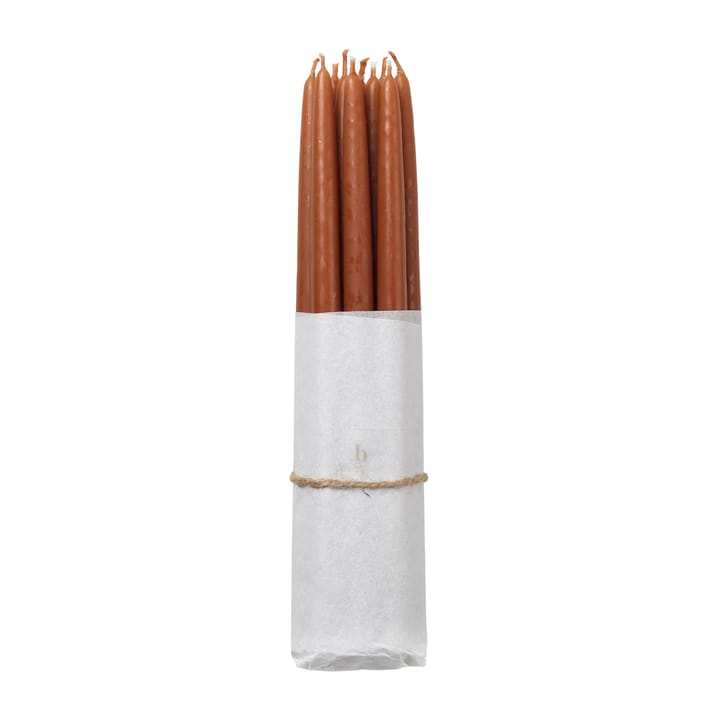 딥드 앤틱 캔들 10개 세트 - Terracotta - Broste Copenhagen | 브로스테코펜하겐