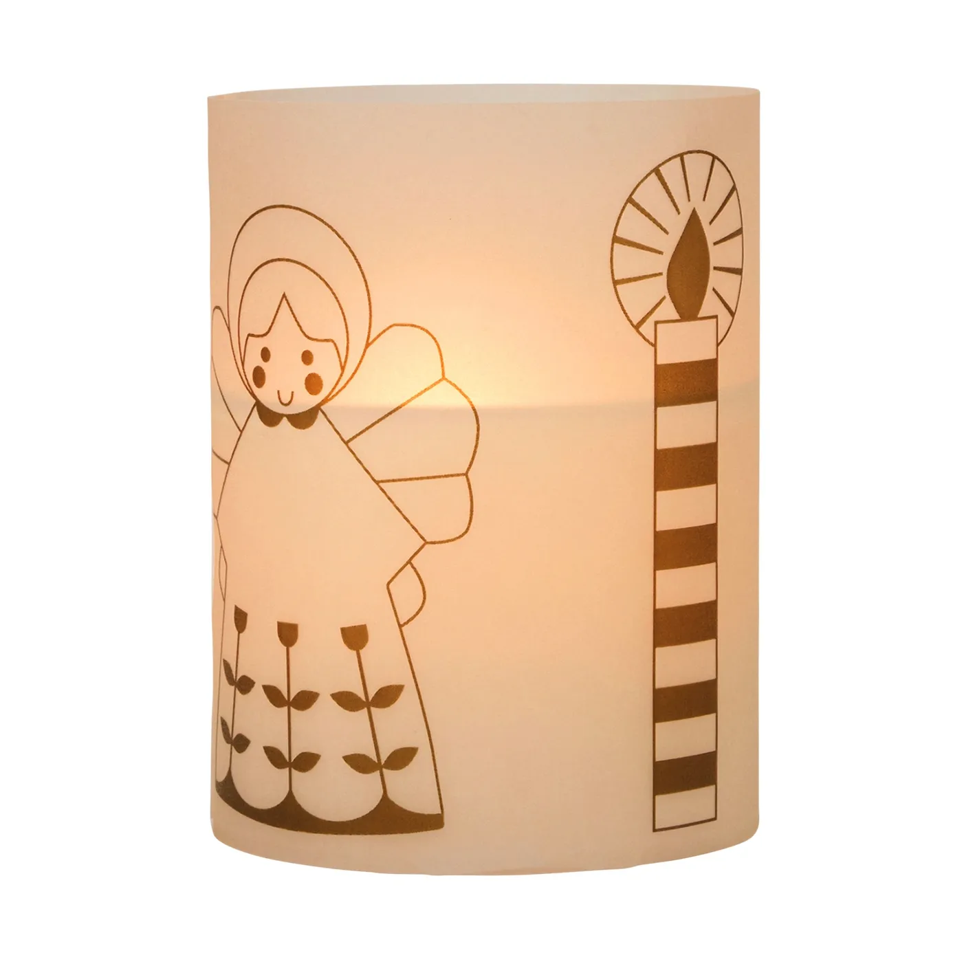 페어리 테일 양초 12 cm, White-green Broste Copenhagen | 브로스테코펜하겐