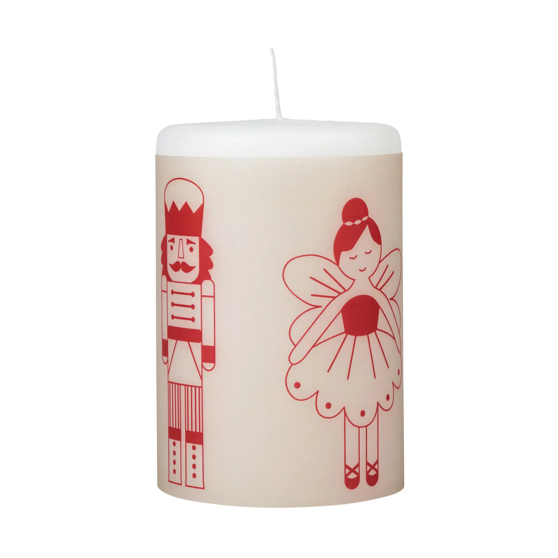 페어리 테일 양초 12 cm, White-red Broste Copenhagen | 브로스테코펜하겐