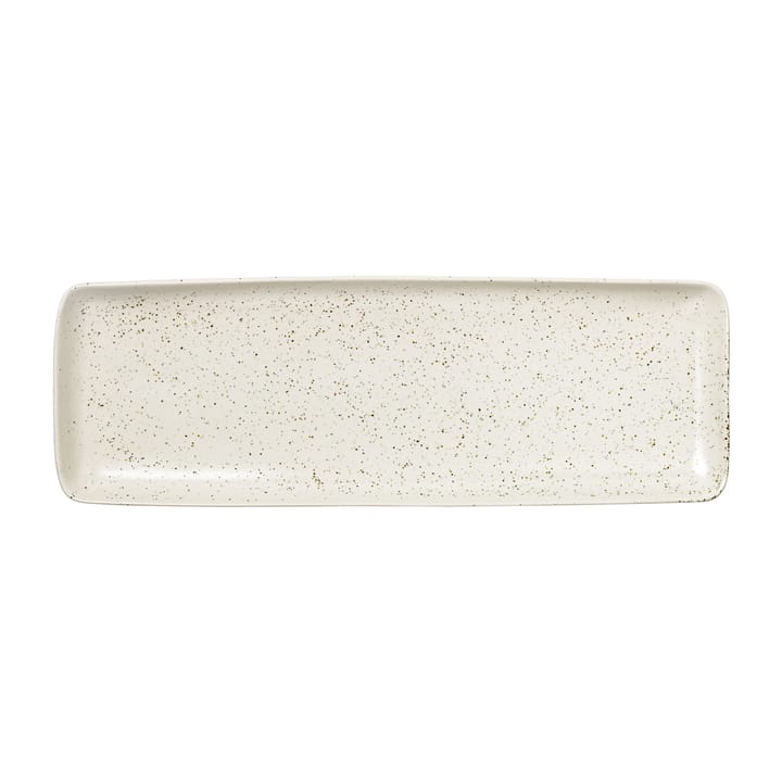 노르딕 바닐라 렉탱글 소서  12.5x35 cm - Cream with grains - Broste Copenhagen | 브로스테코펜하겐
