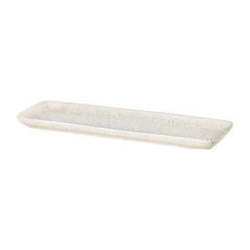 노르딕 바닐라 렉탱글 소서  12.5x35 cm - Cream with grains - Broste Copenhagen | 브로스테코펜하겐