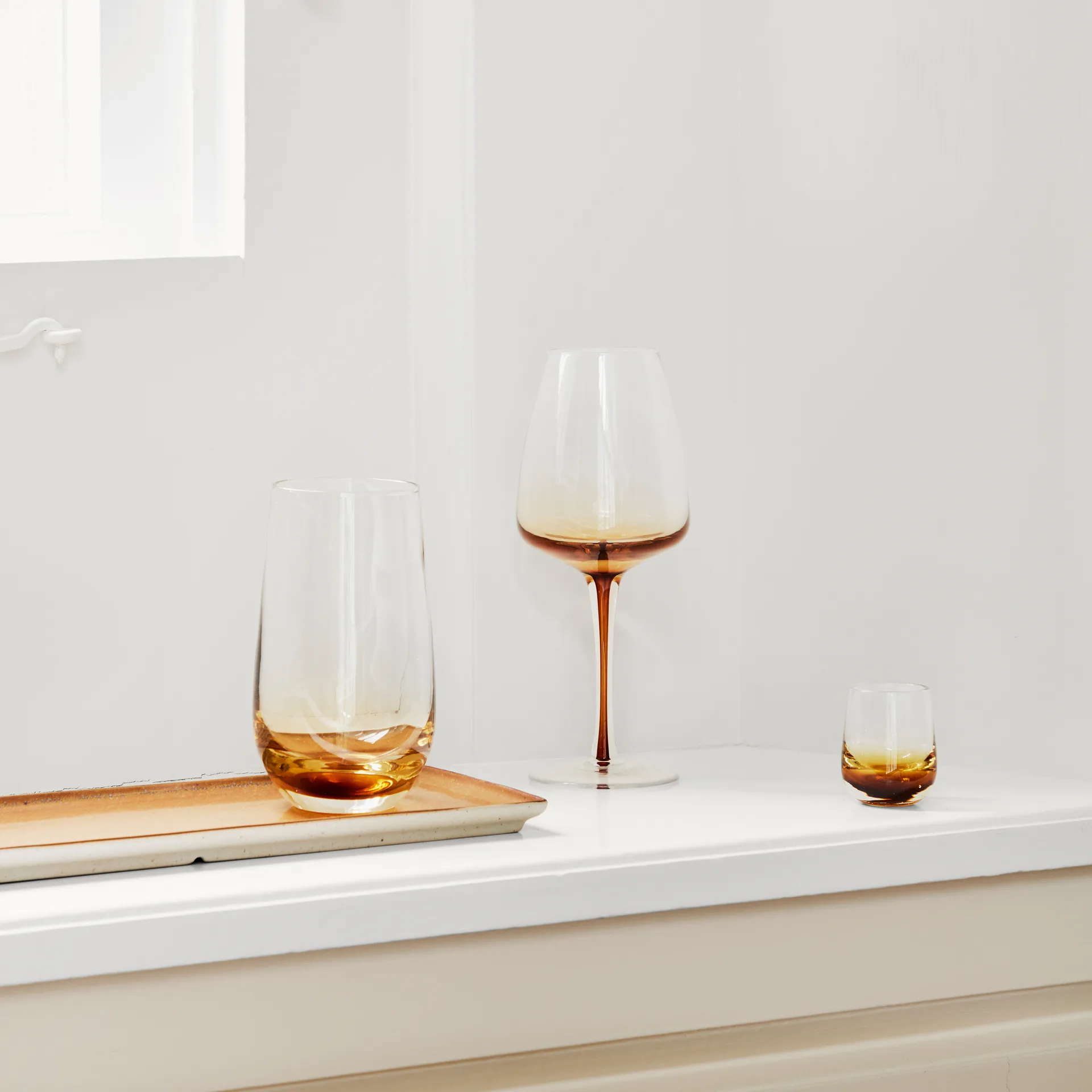 엘리 접시 12x34 cm, matte light camel Broste Copenhagen | 브로스테코펜하겐