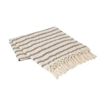 엘리 스로우 130x160 cm - Black-natural - Broste Copenhagen | 브로스테코펜하겐