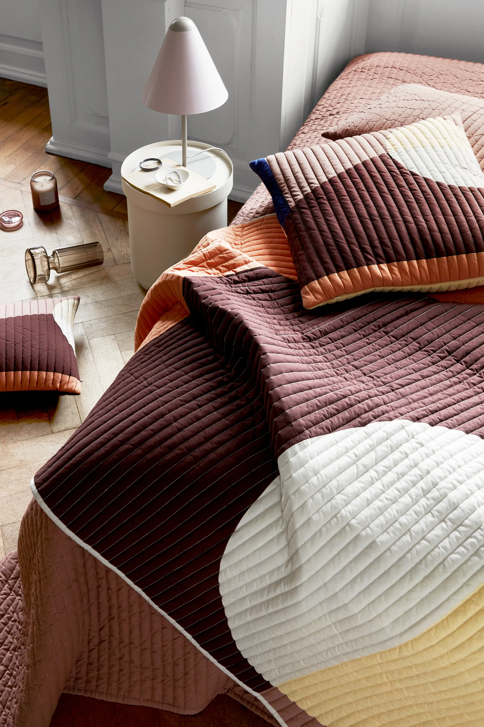 파이 코튼 스로우 130x180 cm, Multi Broste Copenhagen | 브로스테코펜하겐