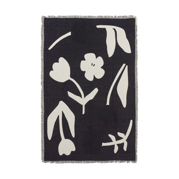 로지타 스로우 130x180cm - Black-off white. - Broste Copenhagen | 브로스테코펜하겐