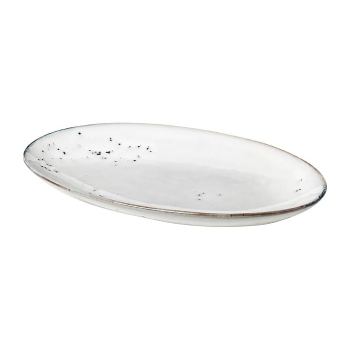 노르딕 샌드 오벌 서빙 플래터, 13.6x22 cm Broste Copenhagen | 브로스테코펜하겐