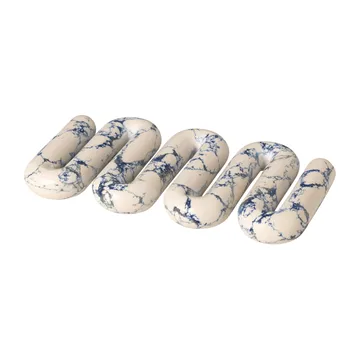 오를라 냄비받침 14x25 cm - White-spectrum blue - Broste Copenhagen | 브로스테코펜하겐
