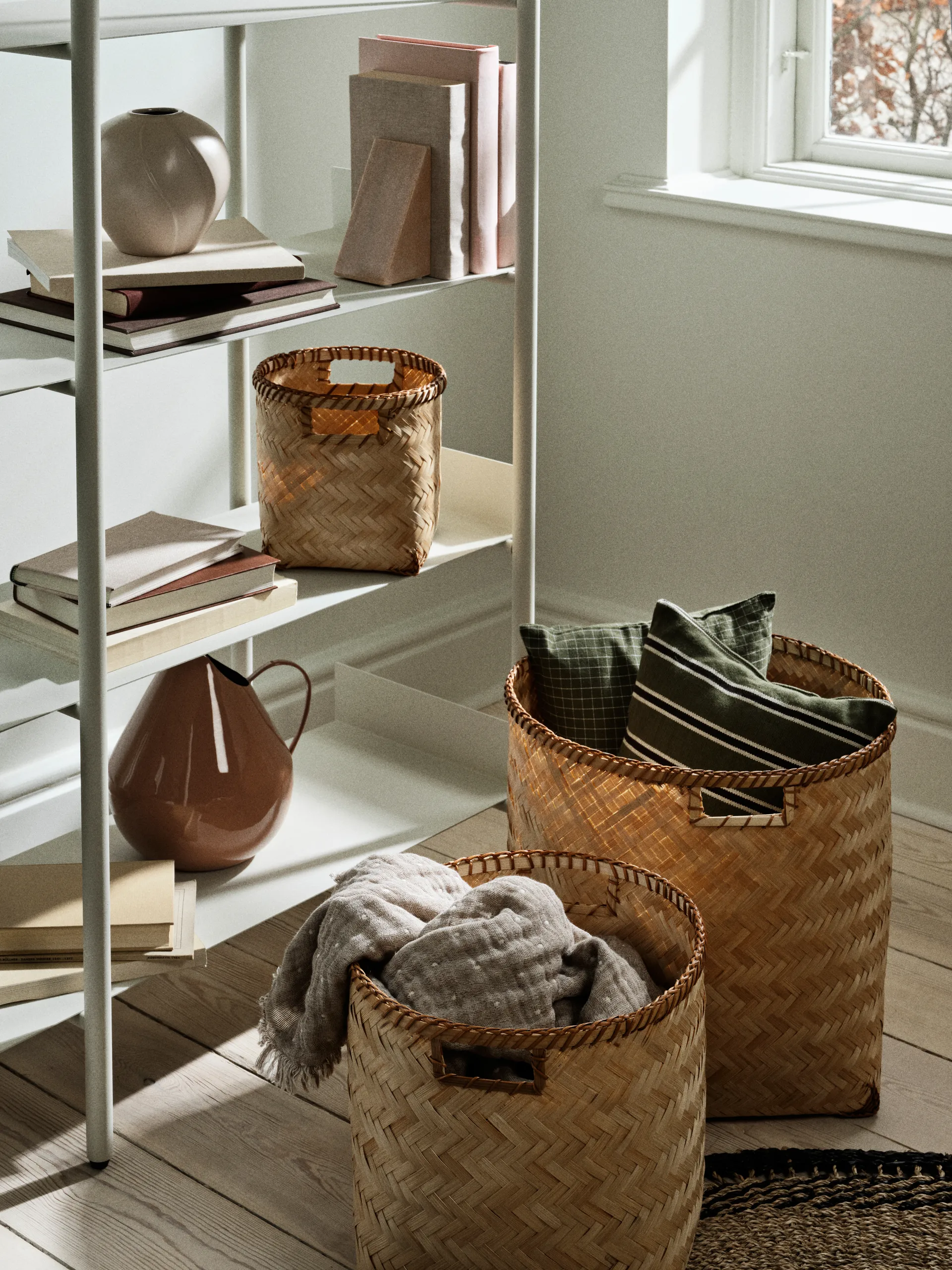 레다 화병 15x15 cm, Grey sand Broste Copenhagen | 브로스테코펜하겐