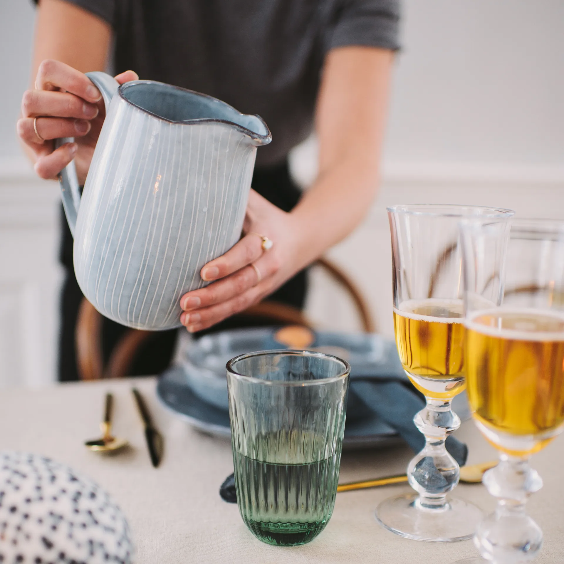 노르딕 씨 밀크 저그, 16 cm Broste Copenhagen | 브로스테코펜하겐