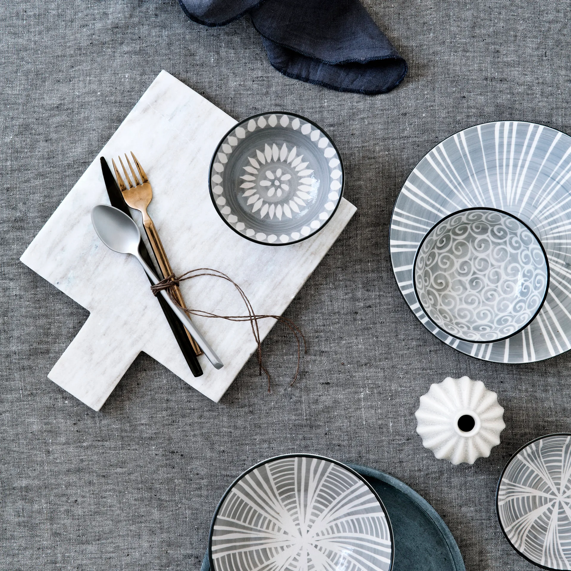 슬레튼 커트러리 세트 16 pcs, matt stainless steel Broste Copenhagen | 브로스테코펜하겐