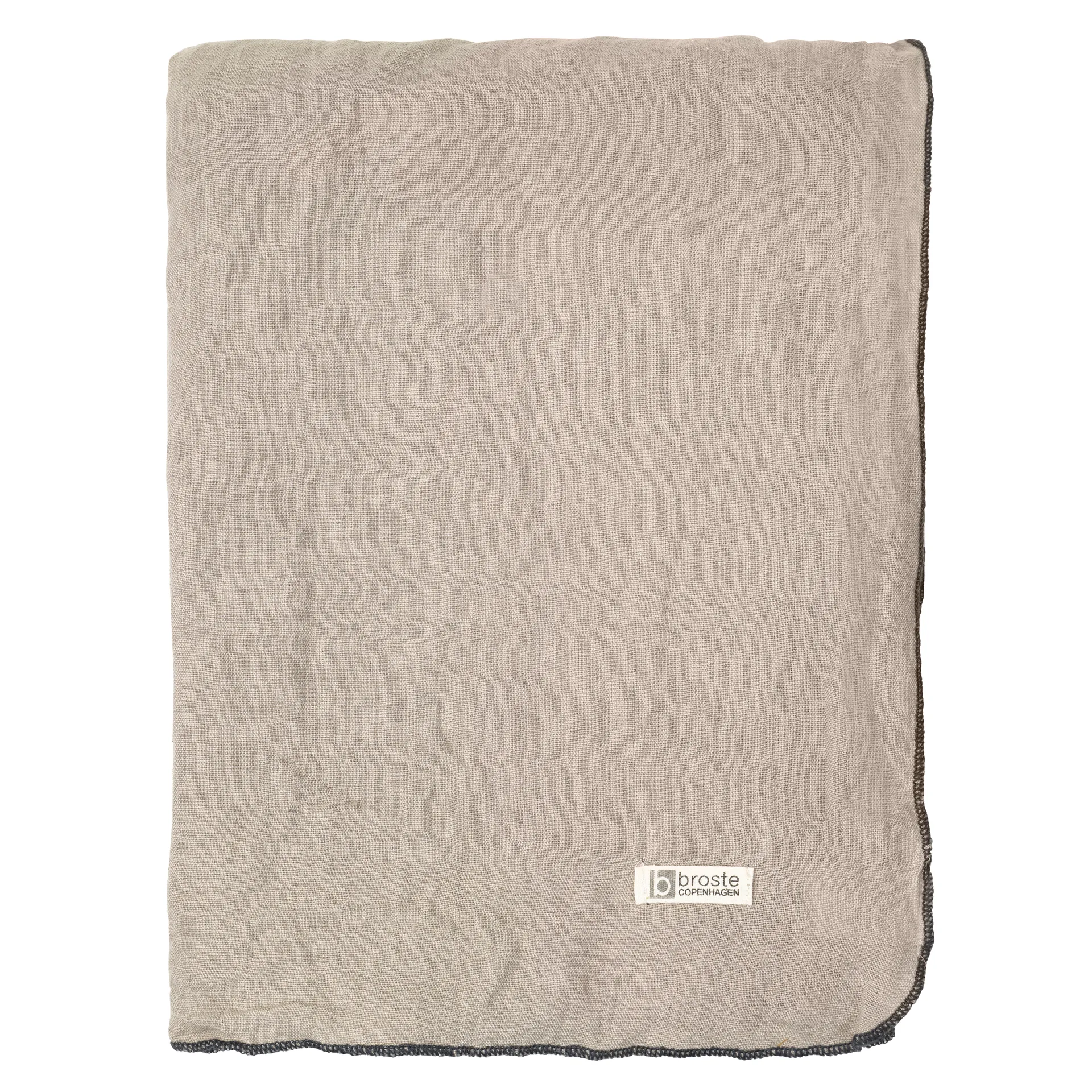 그라찌에 테이블보 160x300 cm 에코, Simply taupe Broste Copenhagen | 브로스테코펜하겐