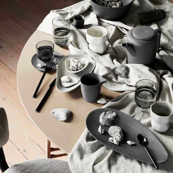 림피��오르드 접시 16x32 cm, soft grey Broste Copenhagen | 브로스테코펜하겐