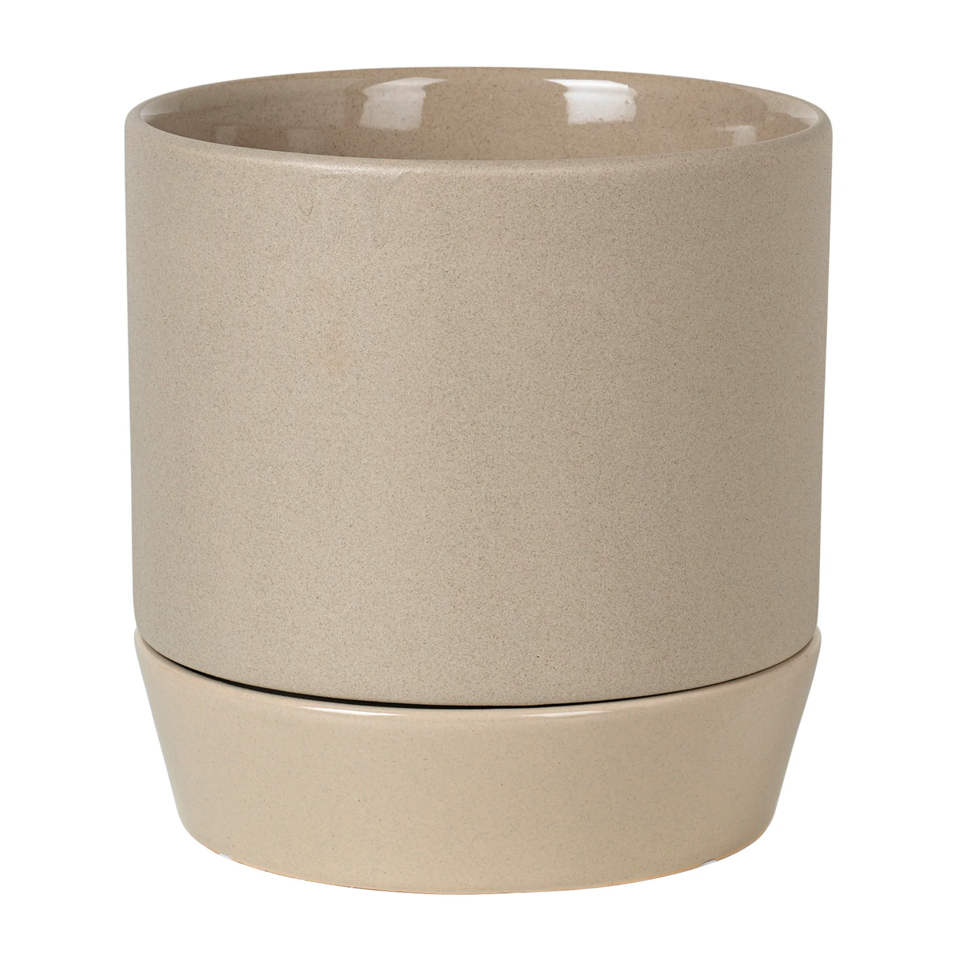 데니스 화분 & 소서 Ø18 cm, Dove grey Broste Copenhagen | 브로스테코펜하겐