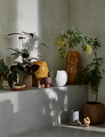 액실 화병 18.5 cm - Red clay - Broste Copenhagen | 브로스테코펜하겐