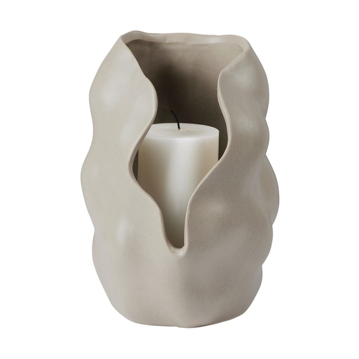 헤클라 미니양초홀더 18.6 cm, Dove grey Broste Copenhagen | 브로스테코펜하겐