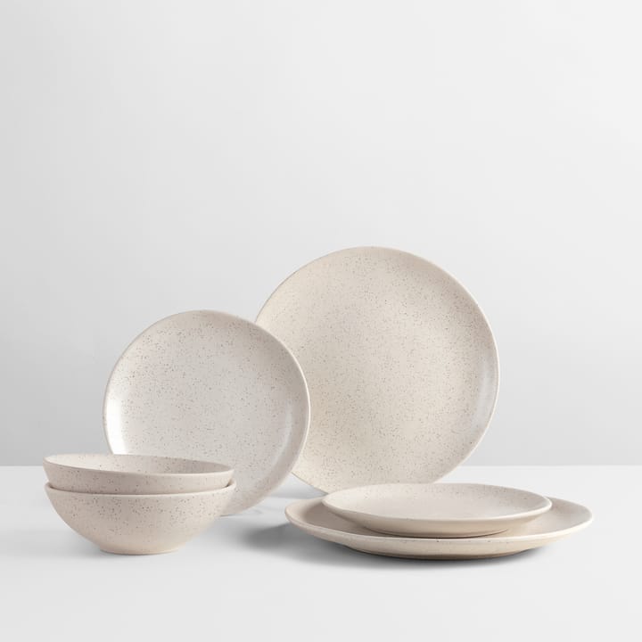 2인용 노르딕 바닐라 디너 세트 - 6 pieces - Broste Copenhagen | 브로스테코펜하겐