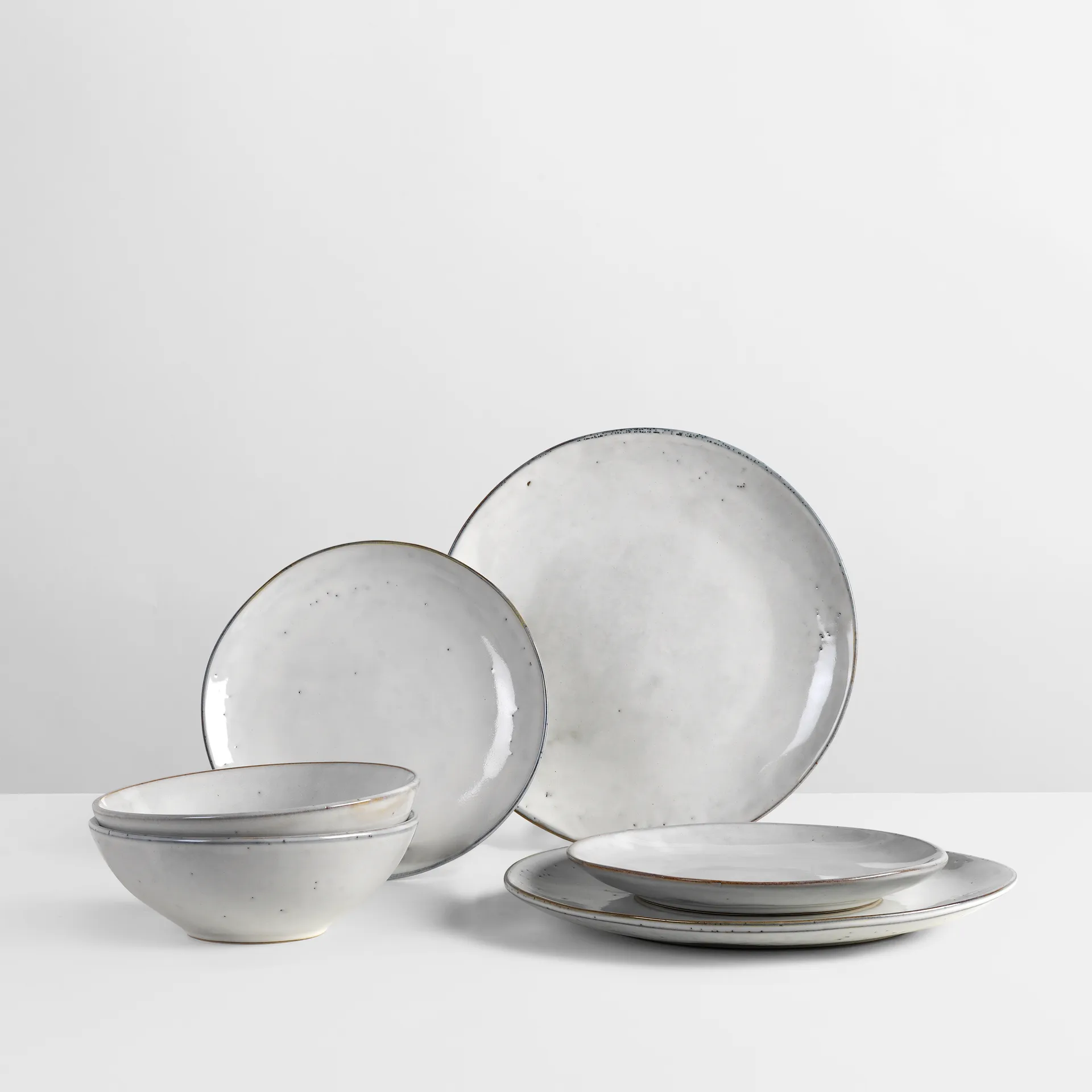 노르딕 샌드 디너 2인 세트, 6 pieces Broste Copenhagen | 브로스테코펜하겐