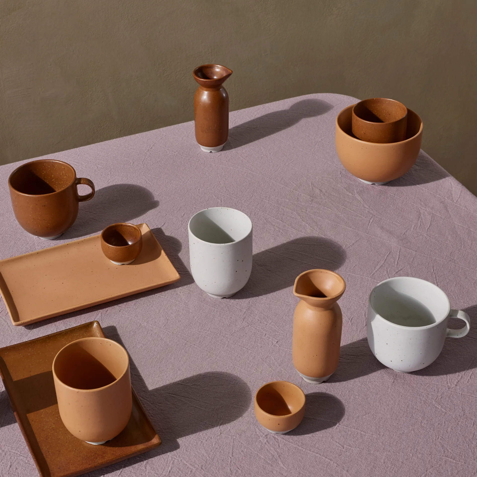 엘리 머그 & 20 cl, matte soft light grey Broste Copenhagen | 브로스테코펜하겐