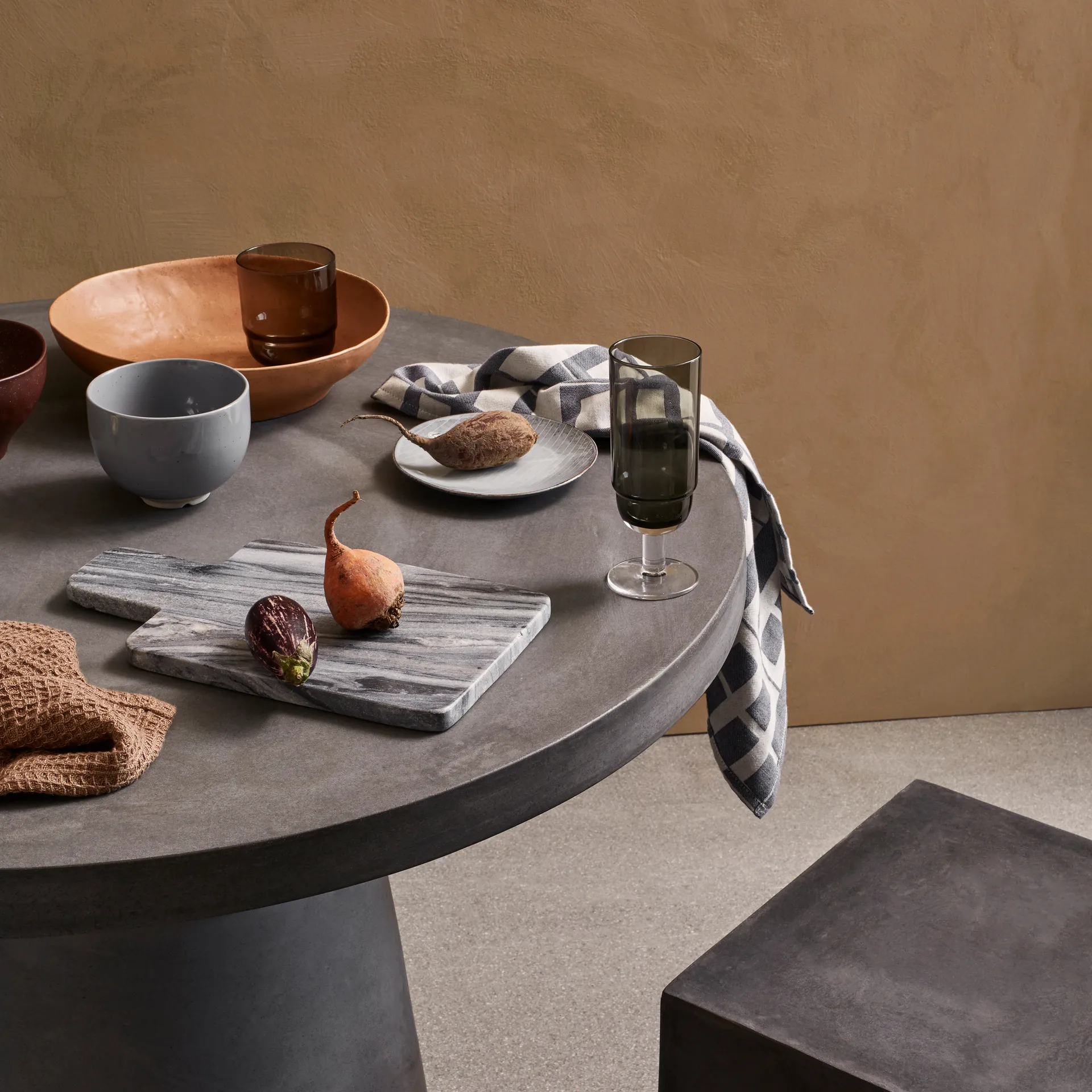 노르딕 비스트로 샴페인잔 20 cl, smoke-clear Broste Copenhagen | 브로스테코펜하겐