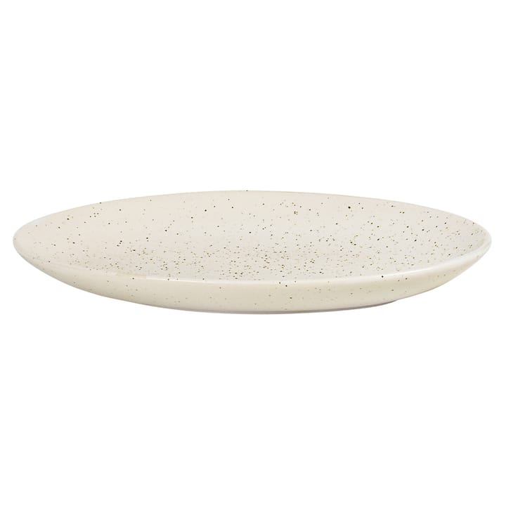 노르딕 바닐라 소서 오벌 22 cm, Cream with grains Broste Copenhagen | 브로스테코펜하겐