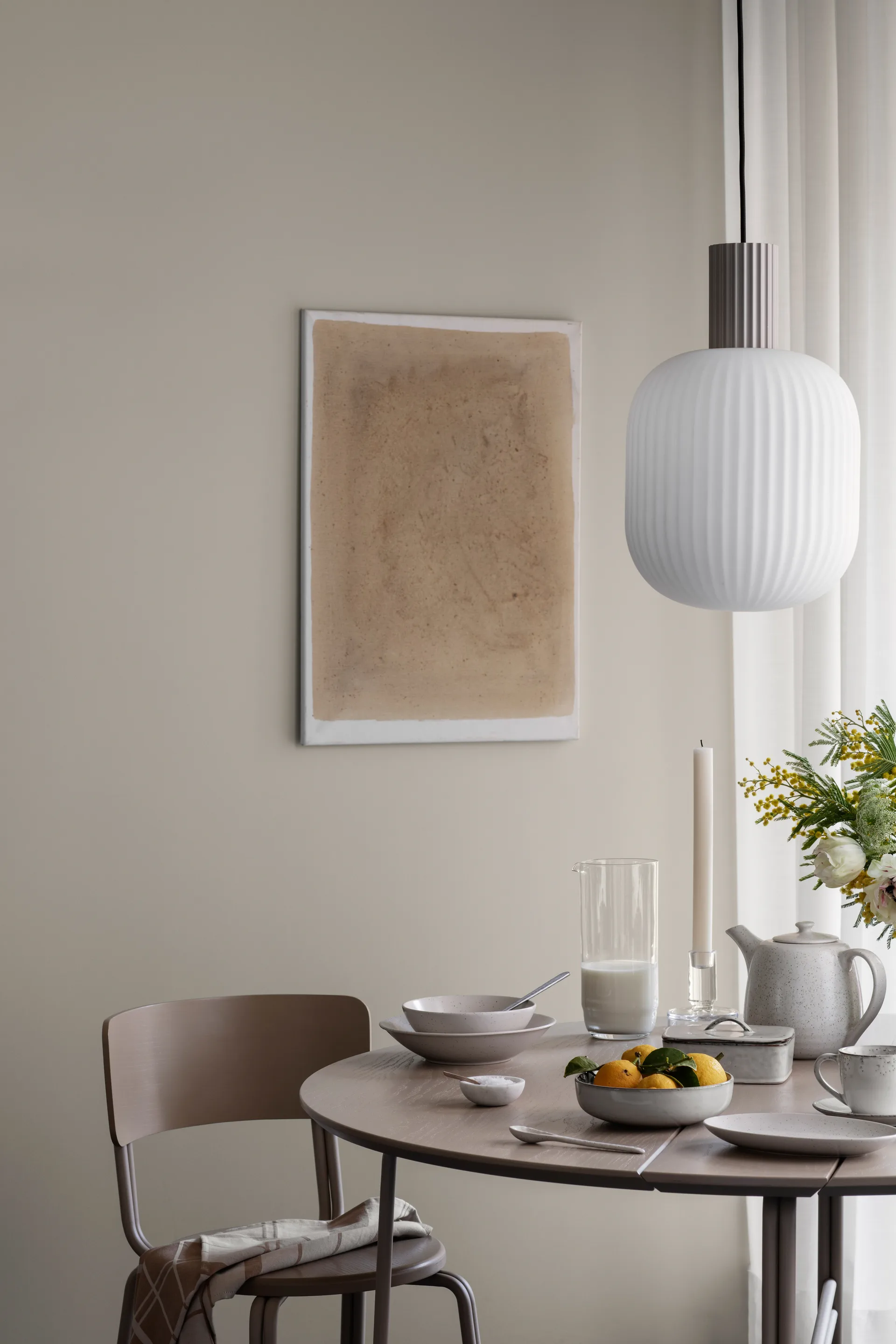 노르딕 샌드 파스타 접시, Ø 22.5 cm Broste Copenhagen | 브로스테코펜하겐