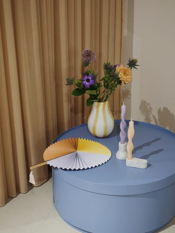 트위스트 캔들 23 cm 2개 세트 - Orchid light purple - Broste Copenhagen | 브로스테코펜하겐