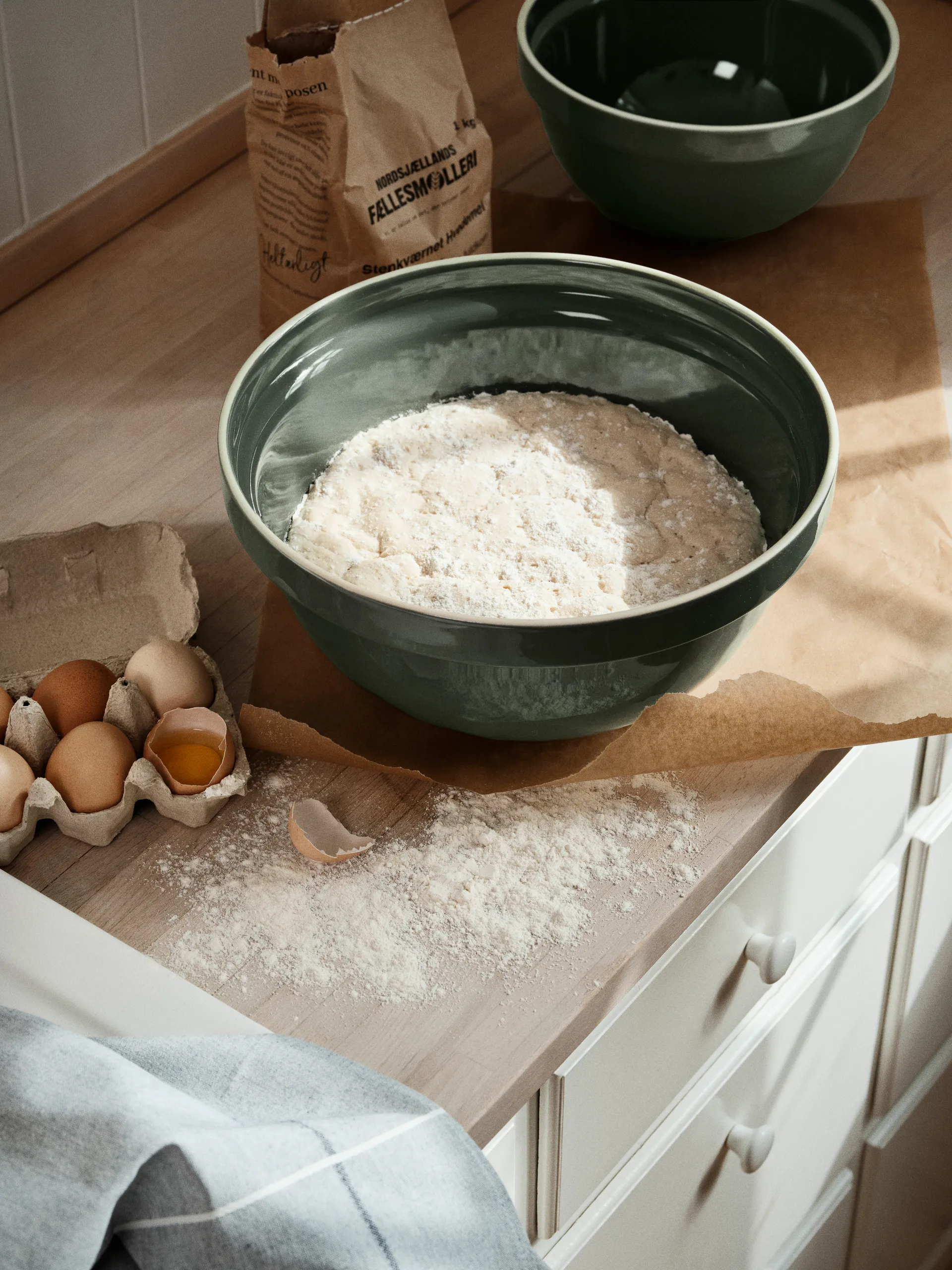 타베르나 보울 24 cm, Green Broste Copenhagen | 브로스테코펜하겐