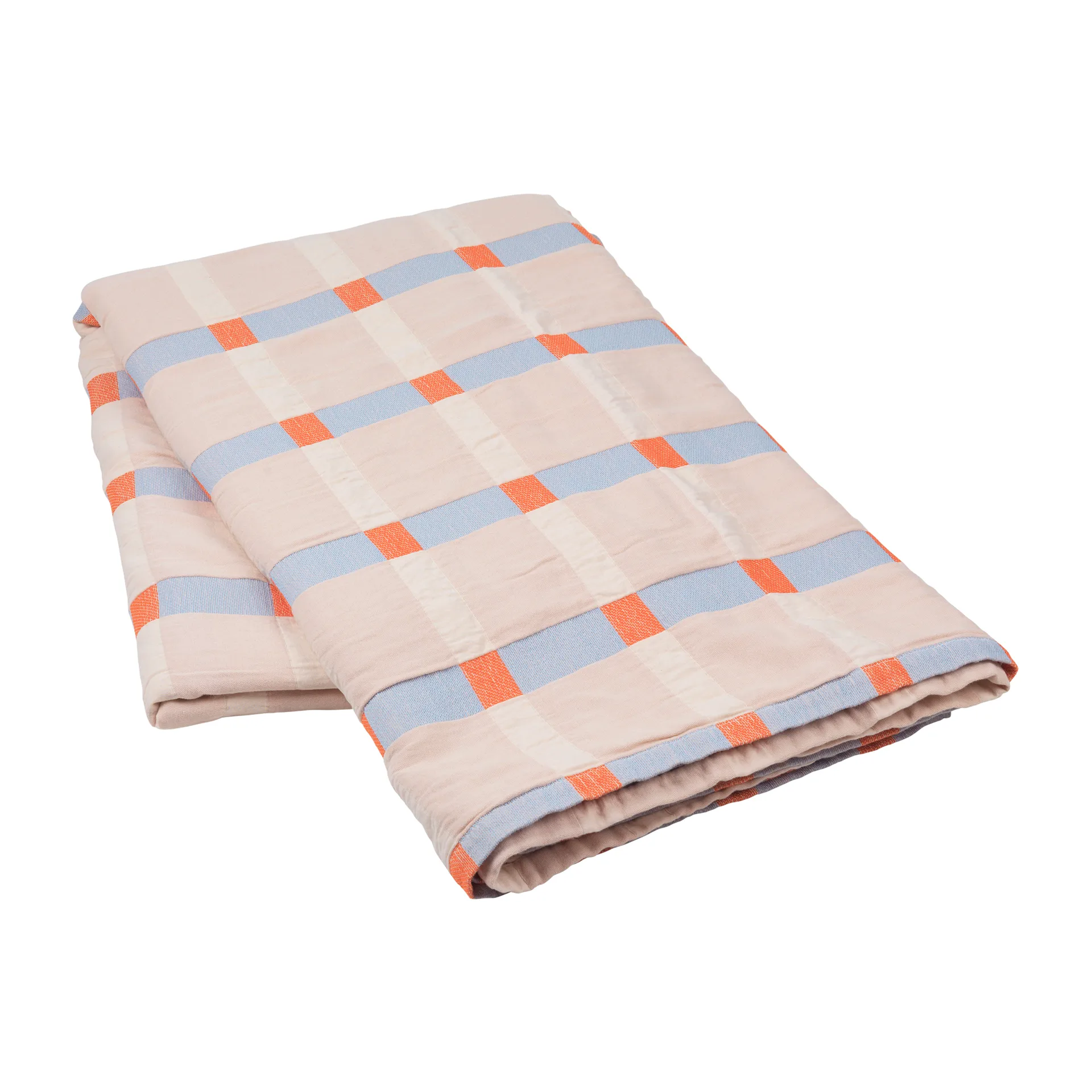 아스타 베드 스프레드 240x260 cm, Pumkin orange-pale blush Broste Copenhagen | 브로스테코펜하겐