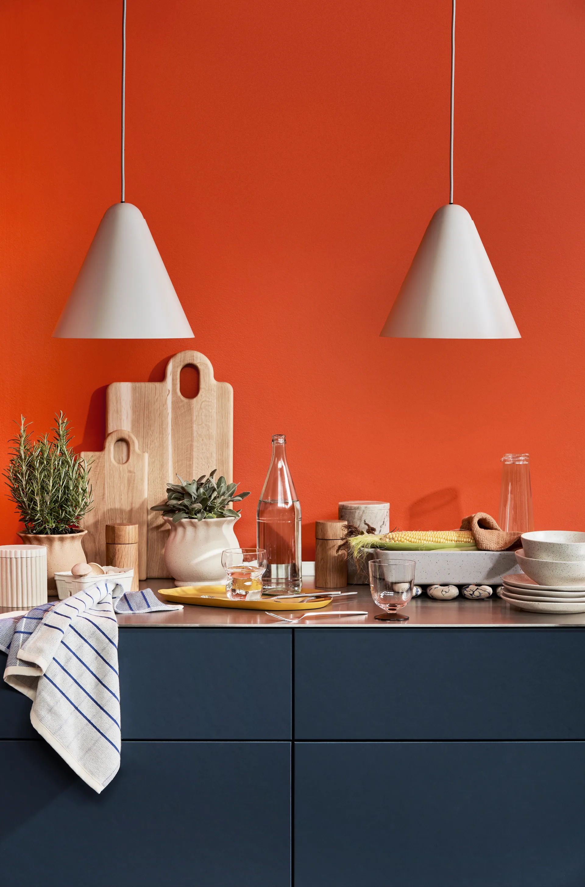 올리나 도마 25x45.5 cm, Natural oiled Broste Copenhagen | 브로스테코펜하겐