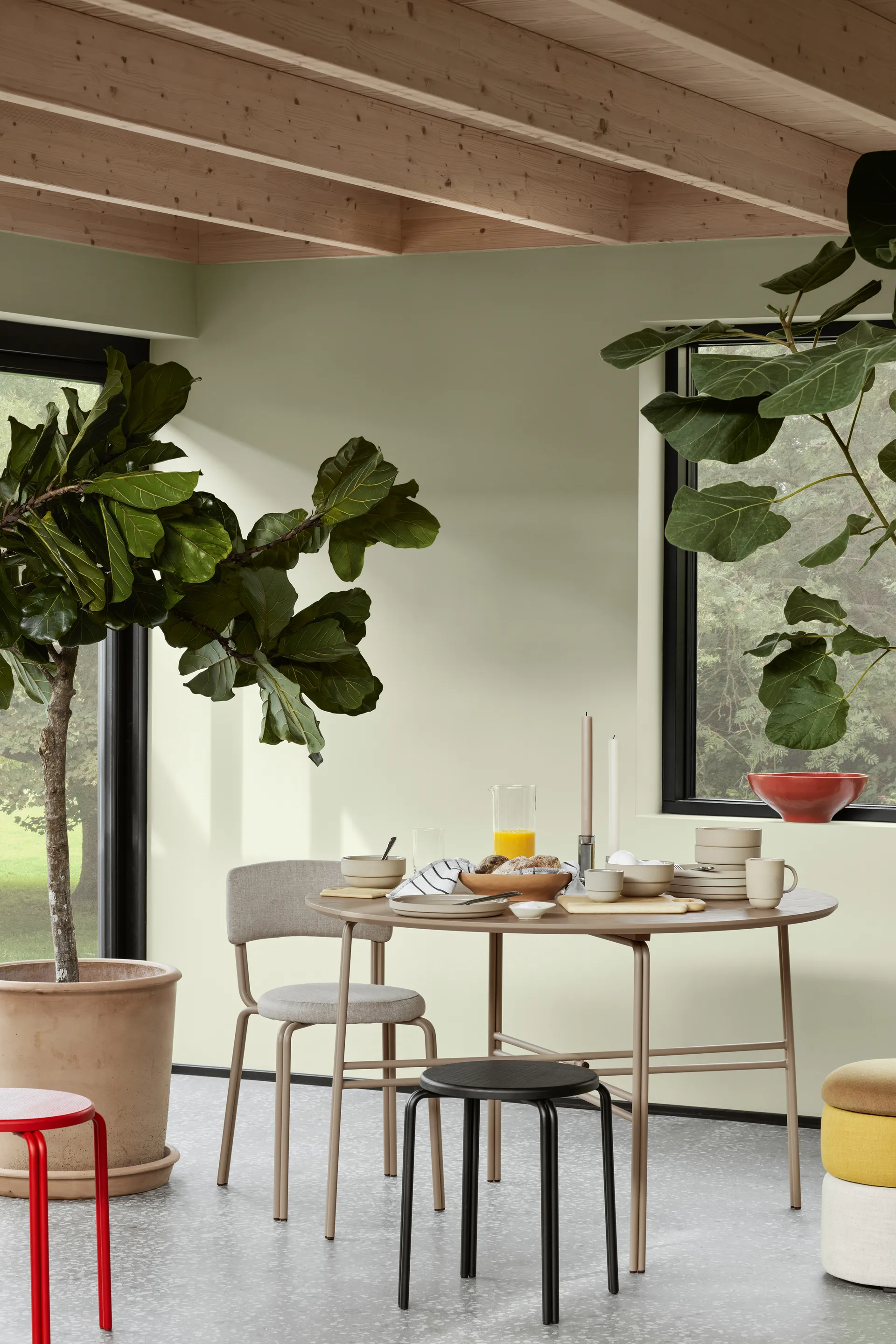 노르딕 비스트로 디너 접시 Ø26 cm, Raw beige Broste Copenhagen | 브로스테코펜하겐