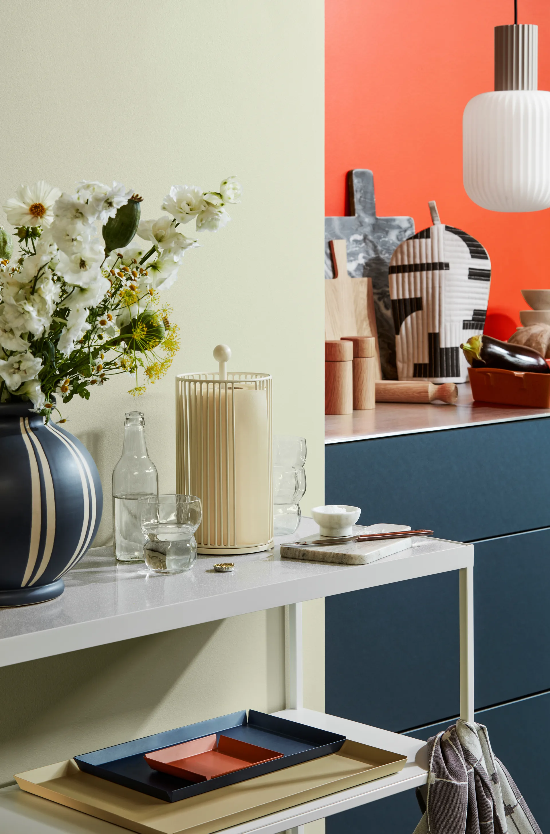 에다 키친페이퍼 홀더 28 cm, Light warm grey Broste Copenhagen | 브로스테코펜하겐