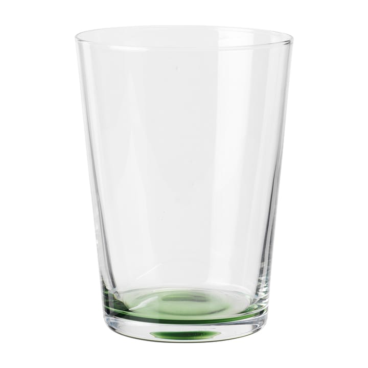 휴 드링킹 글라스 30 cl - Clear-olive green - Broste Copenhagen | 브로스테코펜하겐