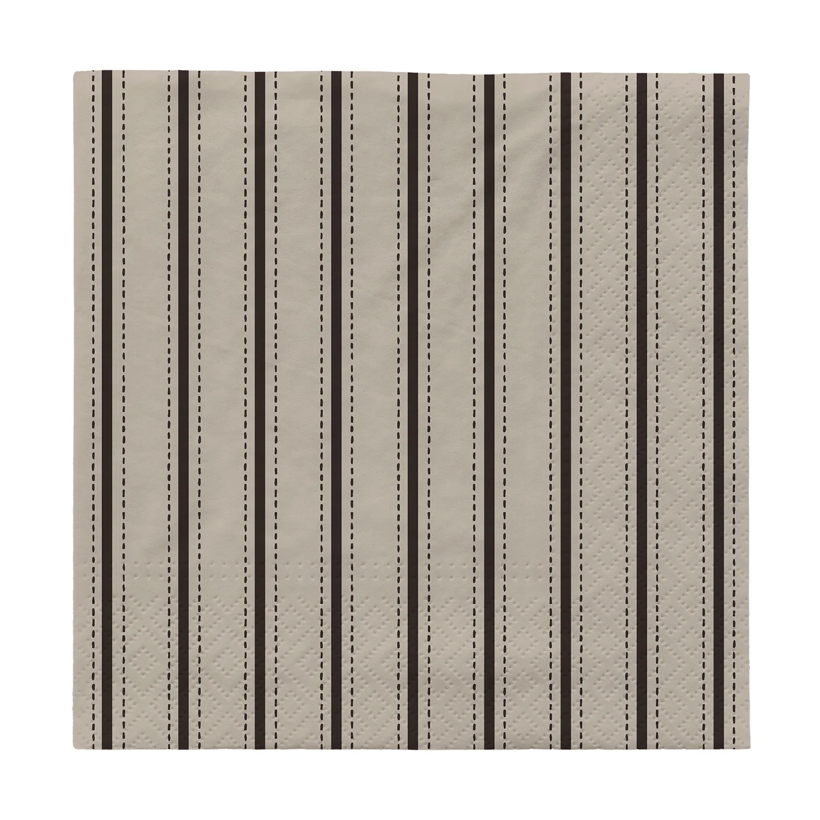 돌리 페이퍼 냅킨 33x33 cm 20개 세트, Black-off white Broste Copenhagen | 브로스테코펜하겐