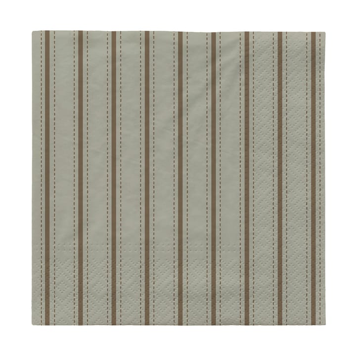 돌리 페이퍼 냅킨 33x33 cm 20개 세트 - Desert sage-dark green - Broste Copenhagen | 브로스테코펜하겐