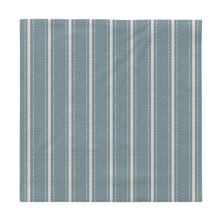 돌리 페이퍼 냅킨 33x33 cm 20개 세트 - Light blue-white - Broste Copenhagen | 브로스테코펜하겐