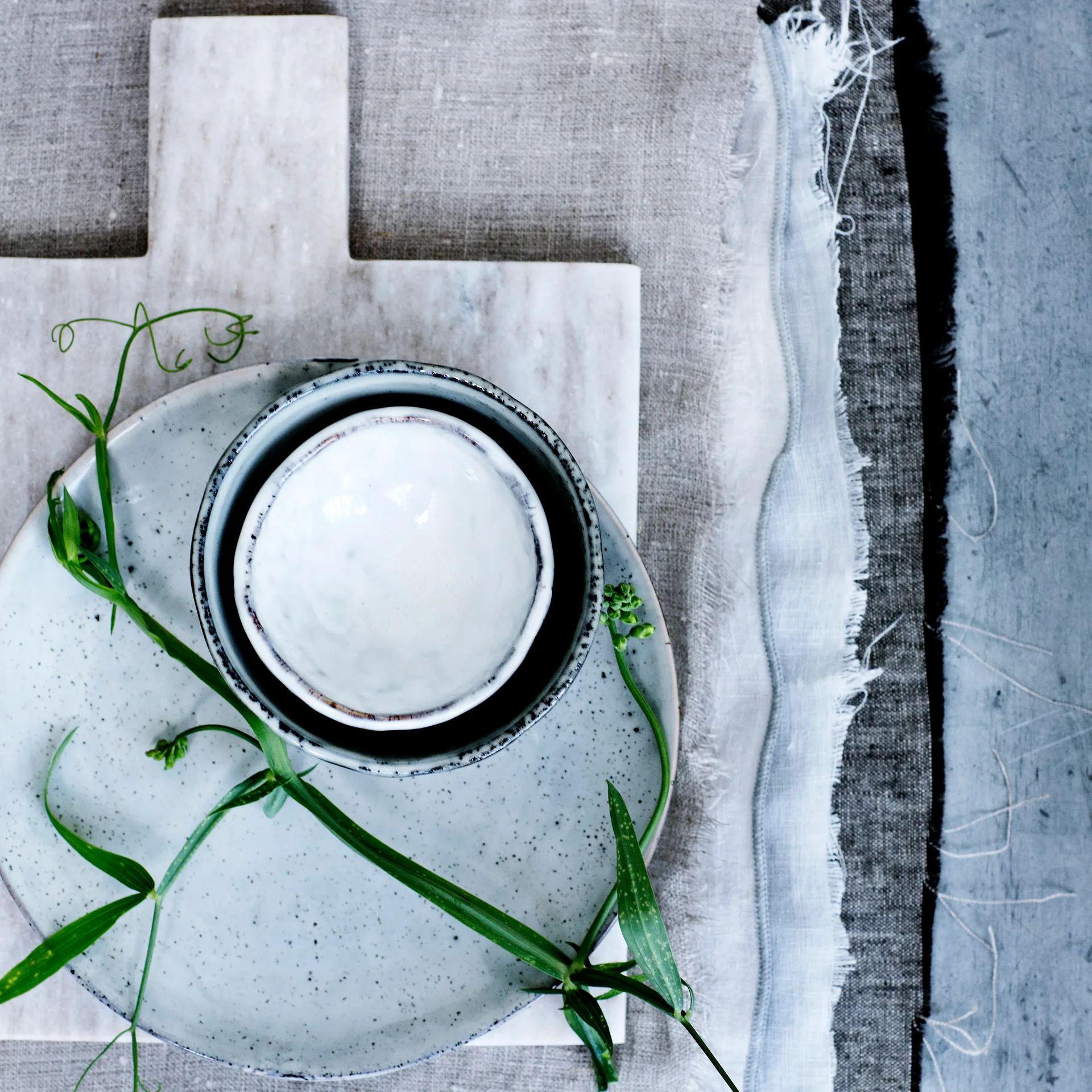 노르딕 씨 샐러드 보울, Ø 34.5 cm Broste Copenhagen | 브로스테코펜하겐