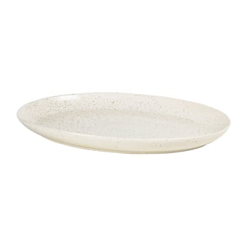 노르딕 바닐라 소서 오벌 35.5 cm - Cream with grains - Broste Copenhagen | 브로스테코펜하겐