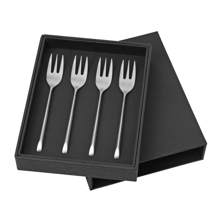 슬레튼 케이크 포크 4개 세트, Full satin forged Broste Copenhagen | 브로스테코펜하겐