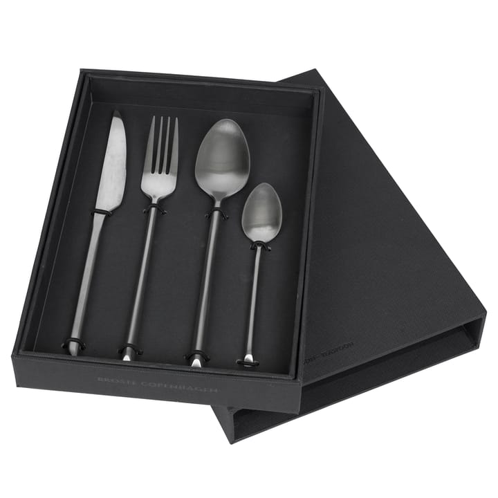 슬레텐 커트러리 4 pieces, Matt stainless steel Broste Copenhagen | 브로스테코펜하겐