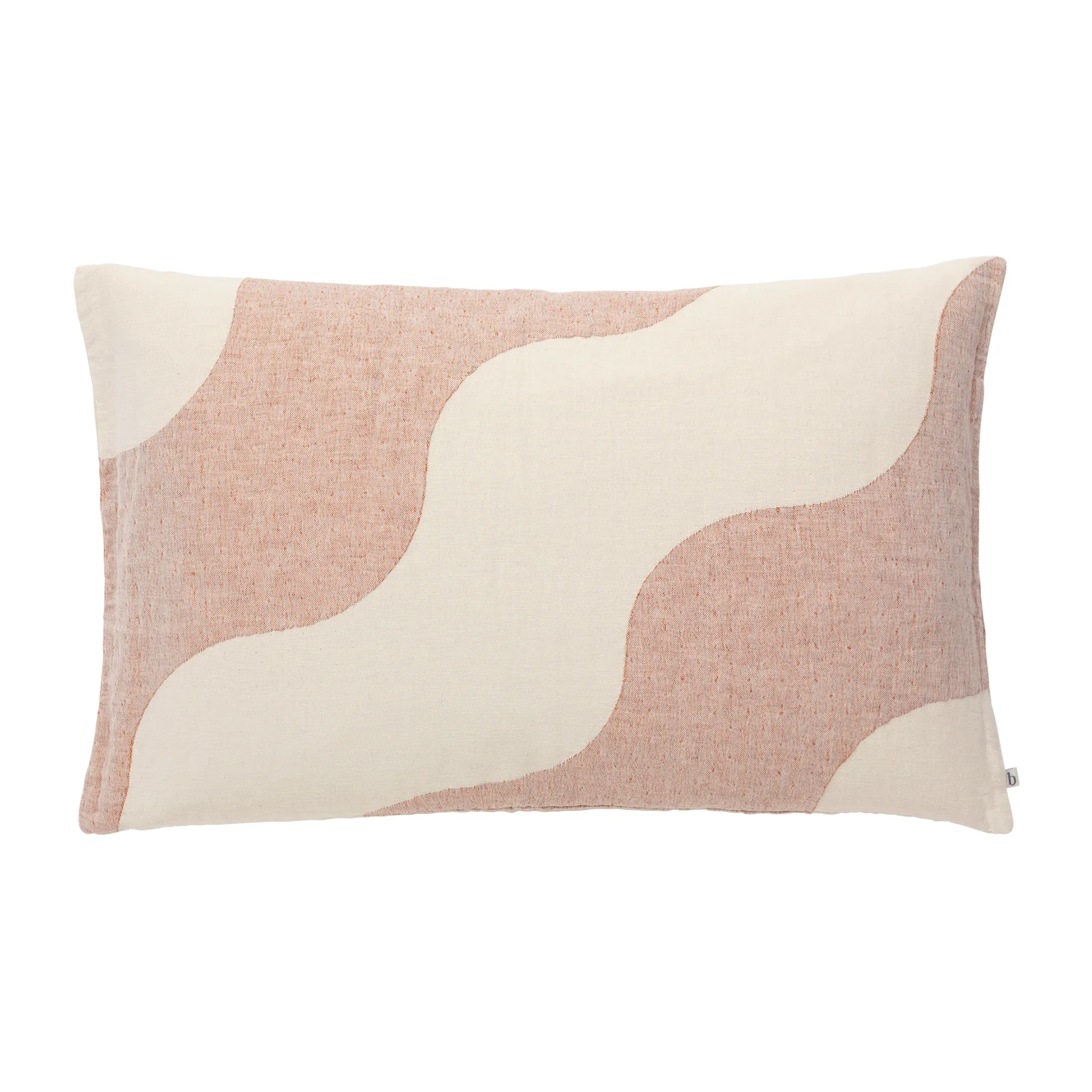 타이드 베개커버 40x60 cm, Caramel brown Broste Copenhagen | 브로스테코펜하겐