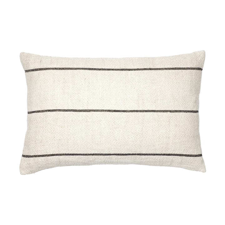 시그��리드 쿠션 커버 40x60 cm - Light beige-black - Broste Copenhagen | 브로스테코펜하겐