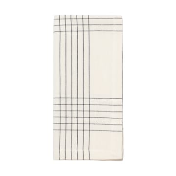 앨리스 패브릭 냅킨 45x45 cm - Black-natural - Broste Copenhagen | 브로스테코펜하겐