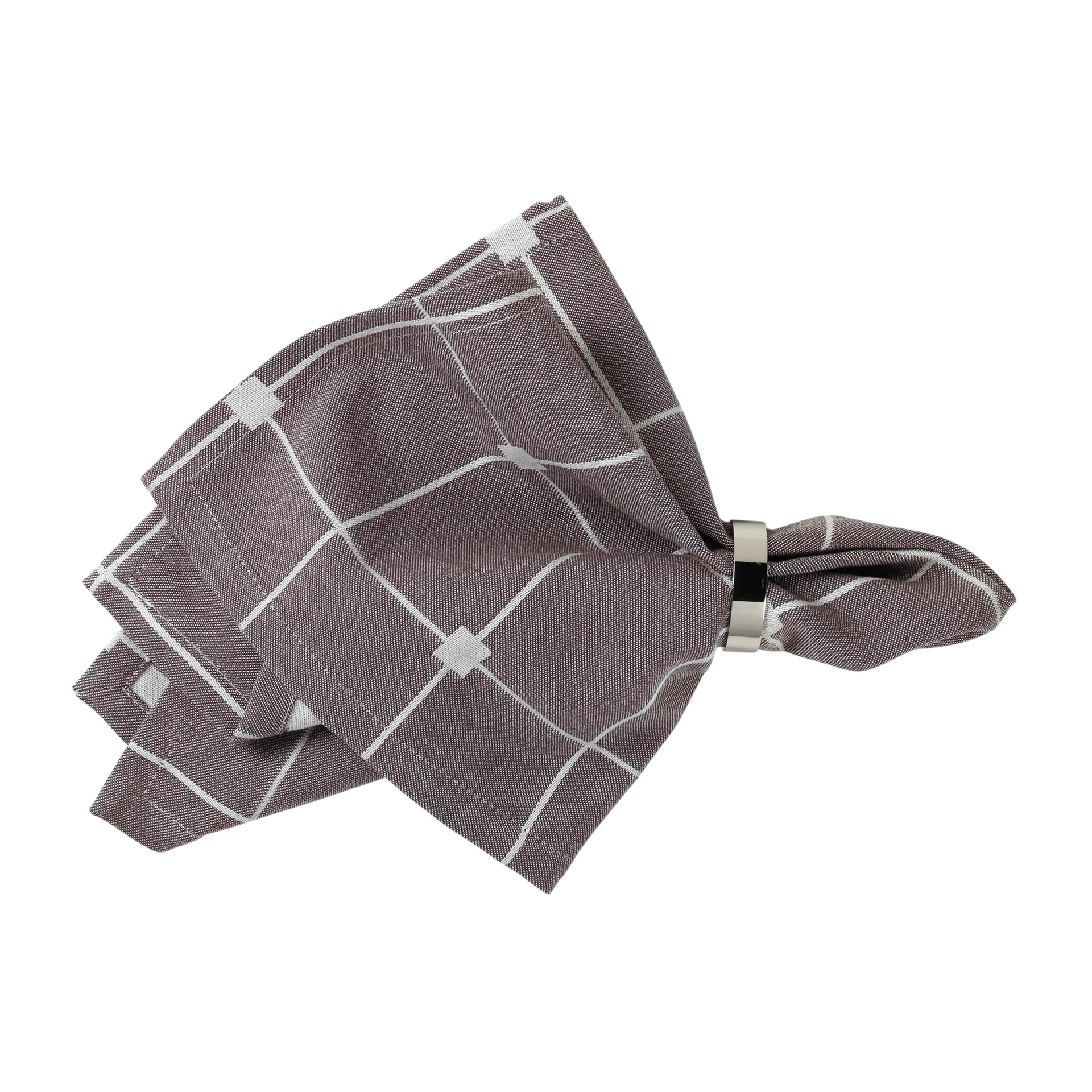 틸라 패브릭 냅킨 45x45 cm, Decadent cocolate-off white Broste Copenhagen | 브로스테코펜하겐