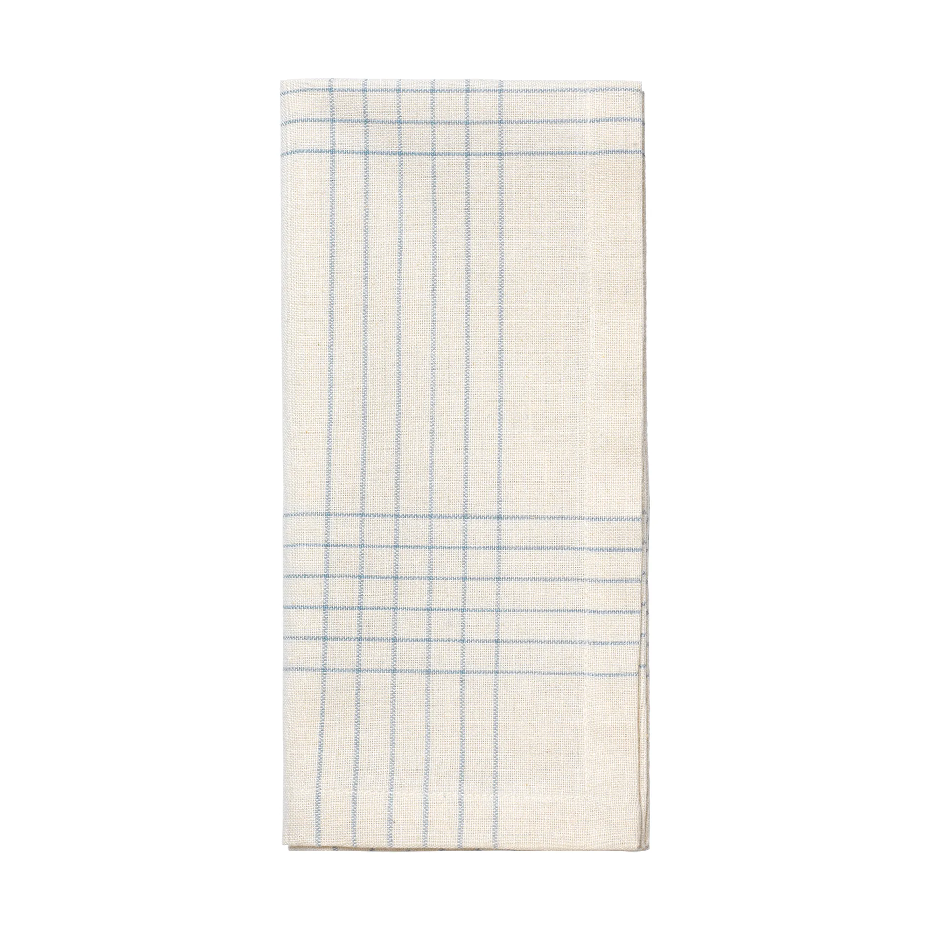 앨리스 패브릭 냅킨 45x45 cm, Dusty blue-natural Broste Copenhagen | 브로스테코펜하겐