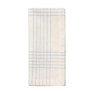 앨리스 패브릭 냅킨 45x45 cm - Dusty blue-natural - Broste Copenhagen | 브로스테코펜하겐