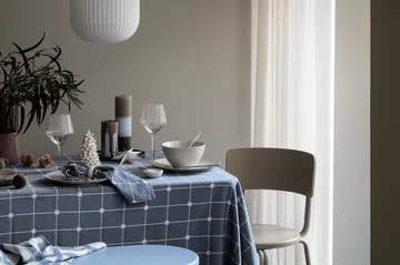 틸라 패브릭 냅킨 45x45 cm - Maritime blue-off white - Broste Copenhagen | 브로스테코펜하겐