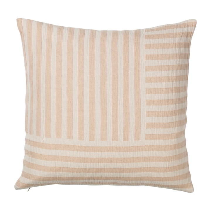 프랭키 베개커버 50x50 cm, Taos taupe beige Broste Copenhagen | 브로스테코펜하겐